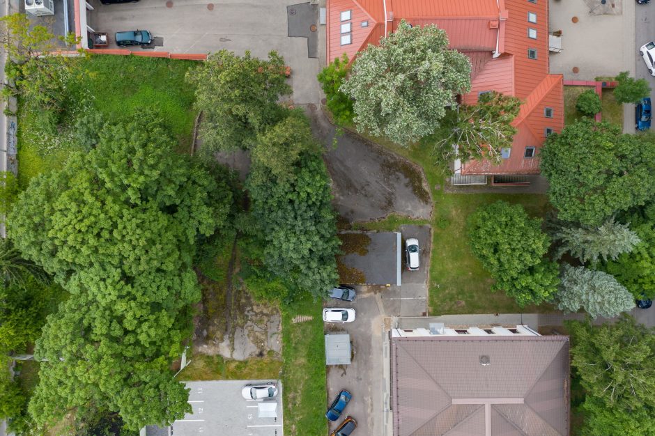 Sostinėje prie Sapiegų rūmų ir parko planuojama nauja viešoji erdvė