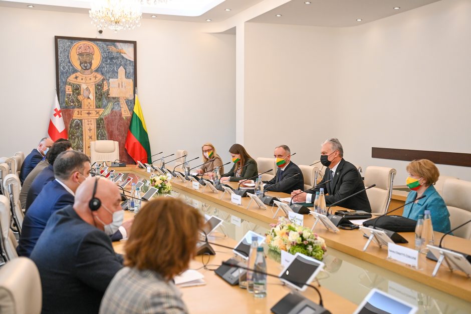 G. Nausėda: Lietuvai ir Sakartvelui kyla tokios pat išorinės grėsmės