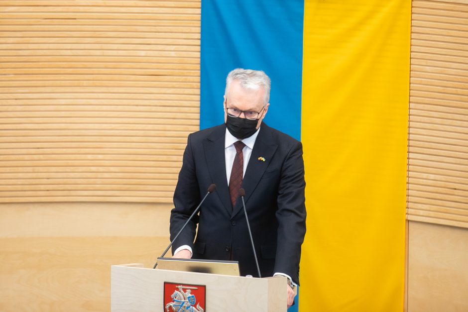 Seimas ragina suteikti Ukrainai ES kandidatės statusą: tai – moralinės paramos ženklas
