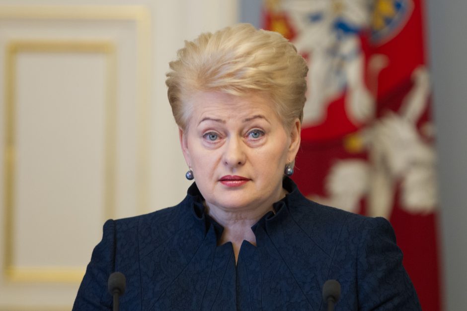 D. Grybauskaitė: krūpčioti dėl Kremliaus grasinimų nereikia
