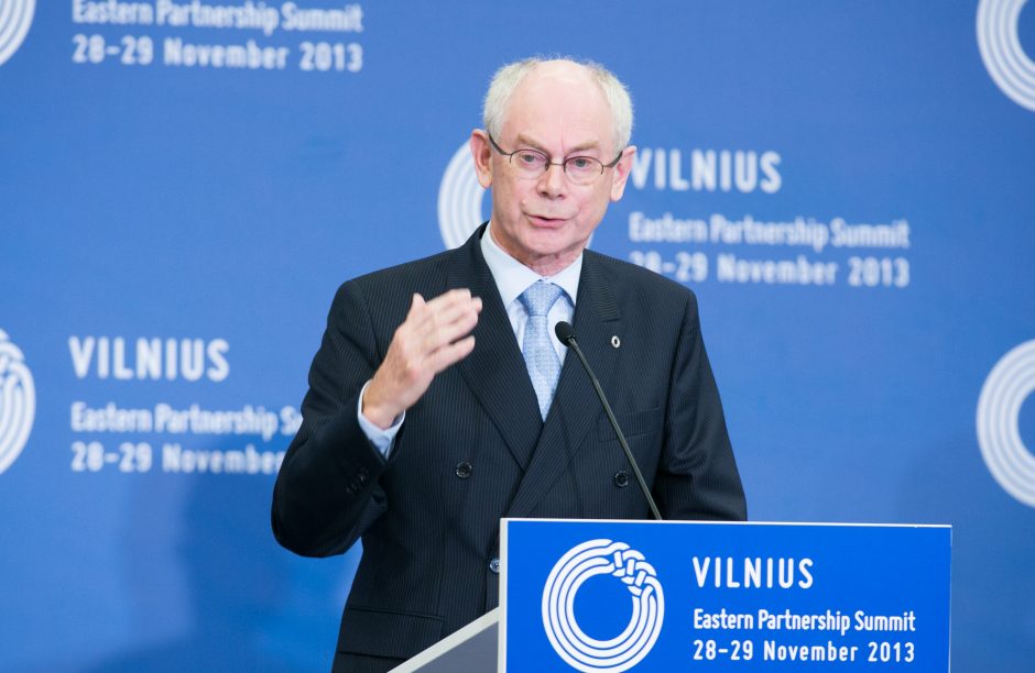 H. van Rompuy: Rusijos veiksmai su Rytų partneriais nedera XXI a. politikai