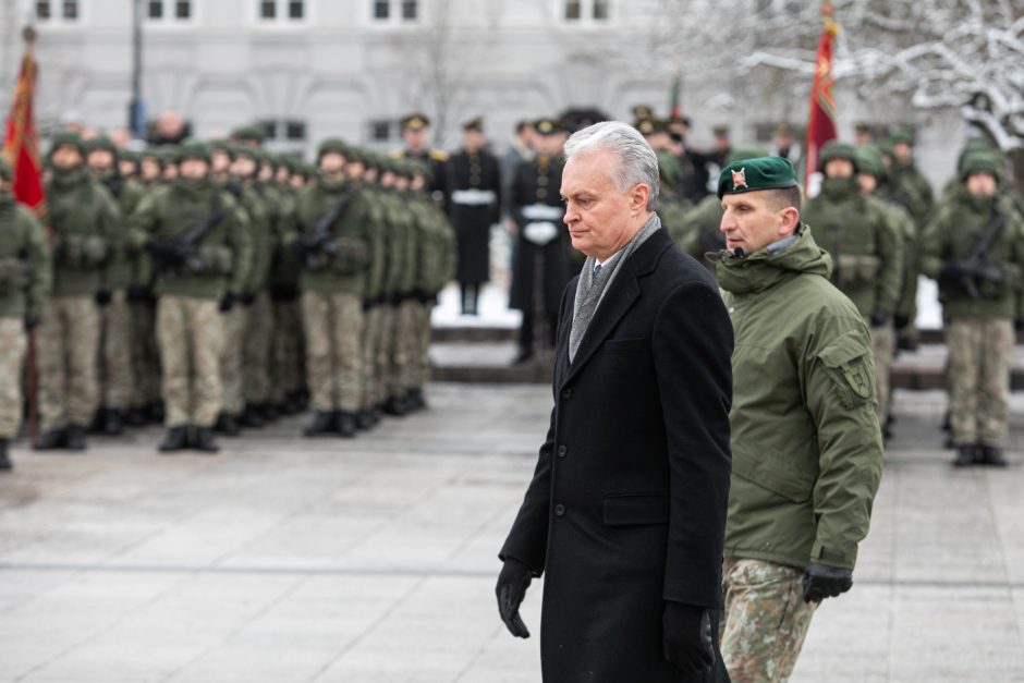 G. Nausėda: šalies gynyba negali būti tik kariuomenės rūpestis