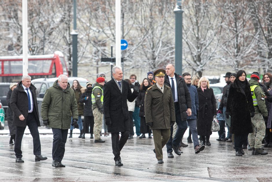 G. Nausėda: šalies gynyba negali būti tik kariuomenės rūpestis