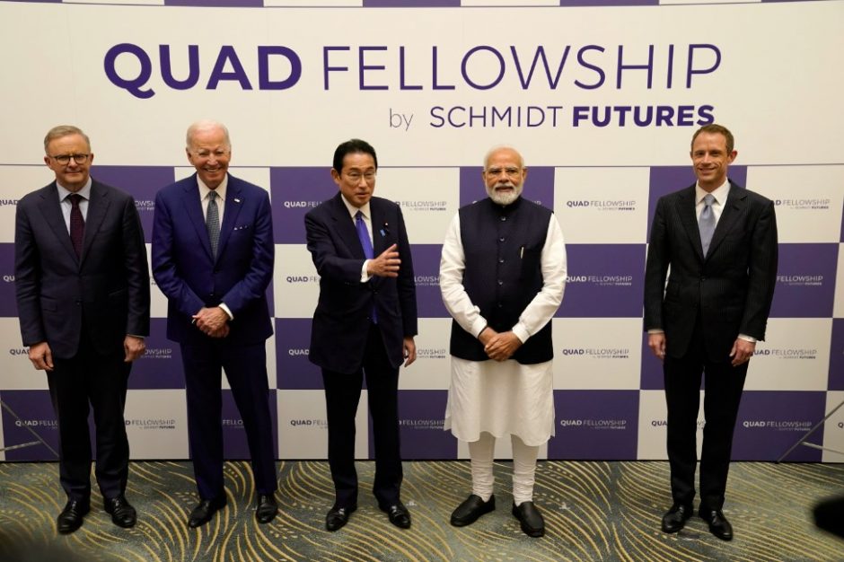 Tokijuje susitiko JAV, Japonijos, Indijos, Australijos lyderiai