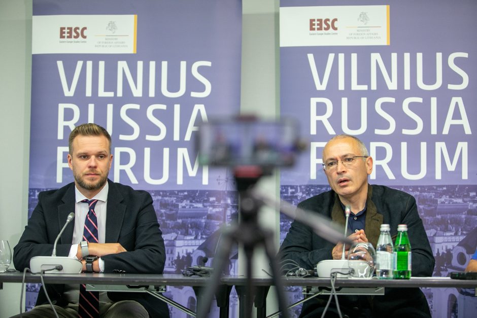 Vilniuje prasideda kasmetinis Laisvosios Rusijos forumas
