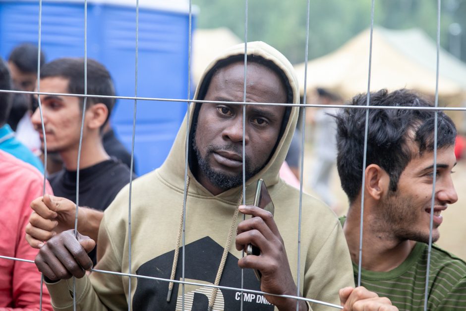 Iš pastarojo migrantų srauto prieglobstis suteiktas šimtui žmonių, bėgusių nuo prievartos