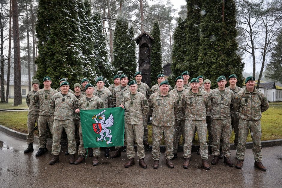 Pirmieji Lietuvos instruktoriai išvyko į Ukrainos karių mokymo misiją Vokietijoje