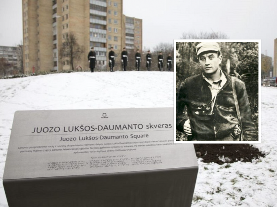 Paskelbtas konkursas: Vilniuje iškils paminklas partizanui J. Lukšai-Daumantui
