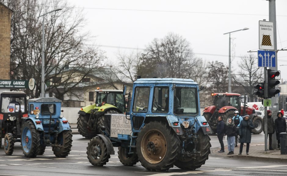 Lietuvos ūkininkai kyla į protestą: traktoriai važinės ir Vilniuje