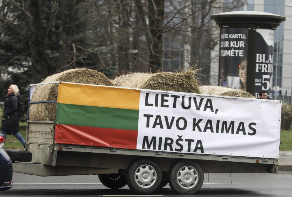 Lietuvos ūkininkai kyla į protestą: traktoriai važinės ir Vilniuje