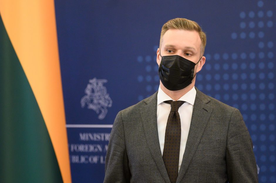 G. Landsbergis: Lietuva sieks bendros JAV ir ES pozicijos dėl Pekino žiemos olimpiados boikoto