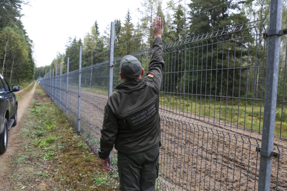 Vyriausybė spręs dėl tvoros Baltarusijos pasienyje statybos terminų