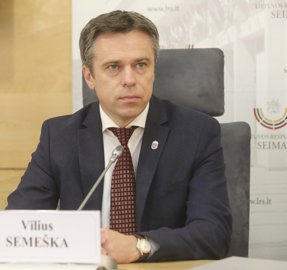 Konservatorius V. Semeška traukiasi iš VRK: kandidatuos į Seimą