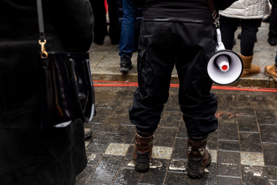 Opozicijos atstovai neskuba smerkti Sausio 13-osios minėjimą trikdžiusių protestuotojų