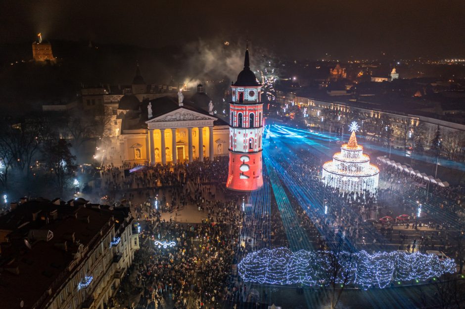 Vilnius 700 metų gimtadienį pasitiks ryškiai: pristatyta jubiliejinė programa