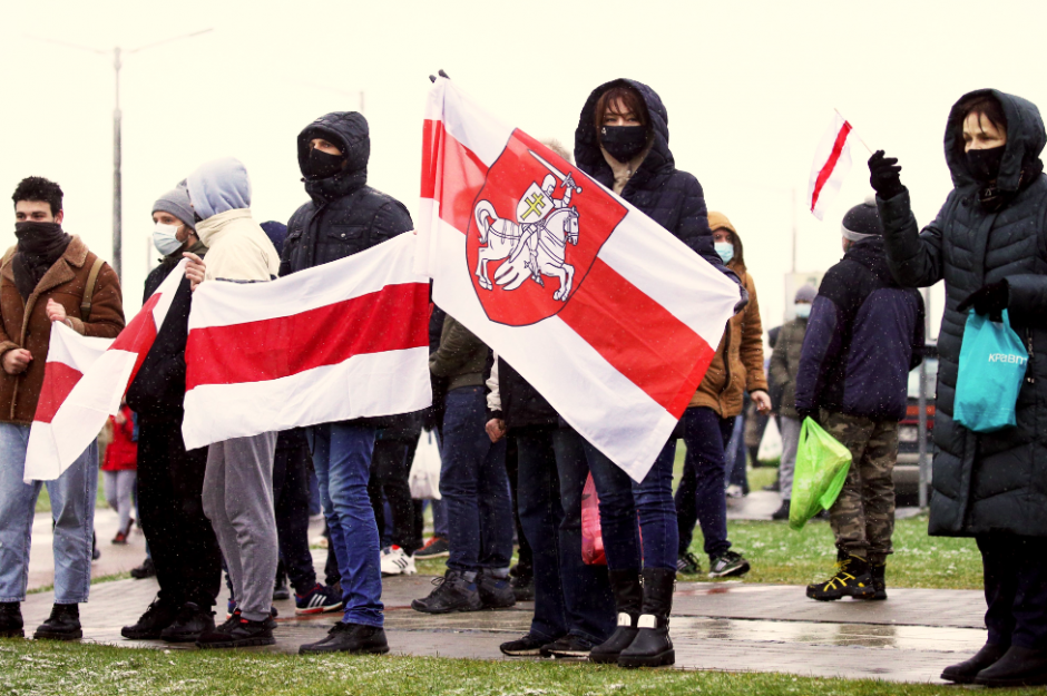 Lietuvos ir Lenkijos politikai išreiškė solidarumą Baltarusijos žmonėms