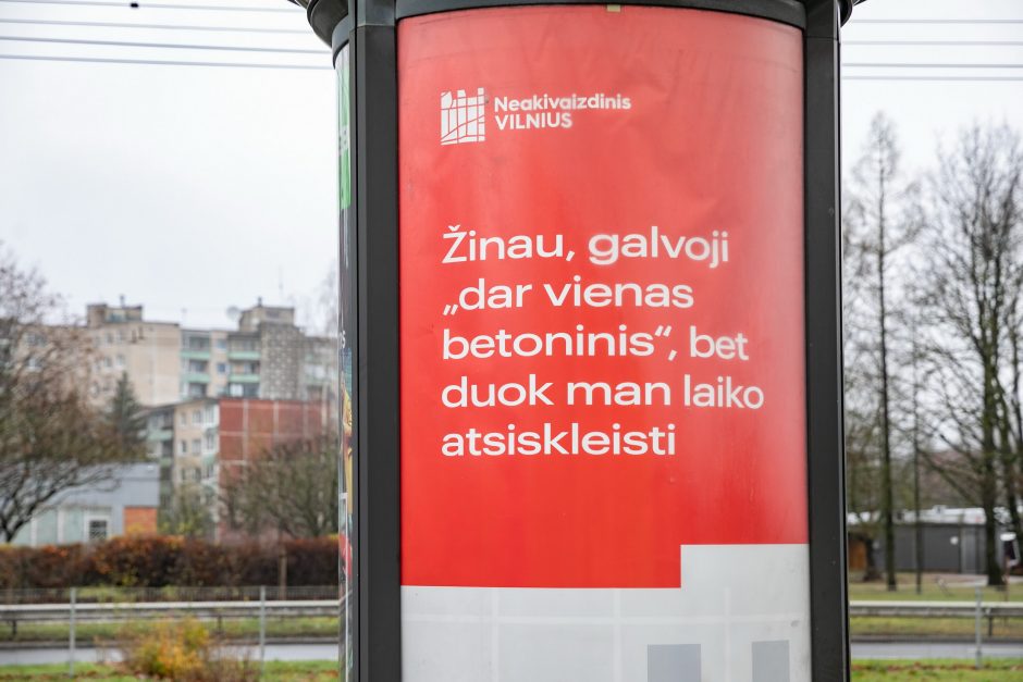 Vilnius kviečia į pasimatymus su miestu