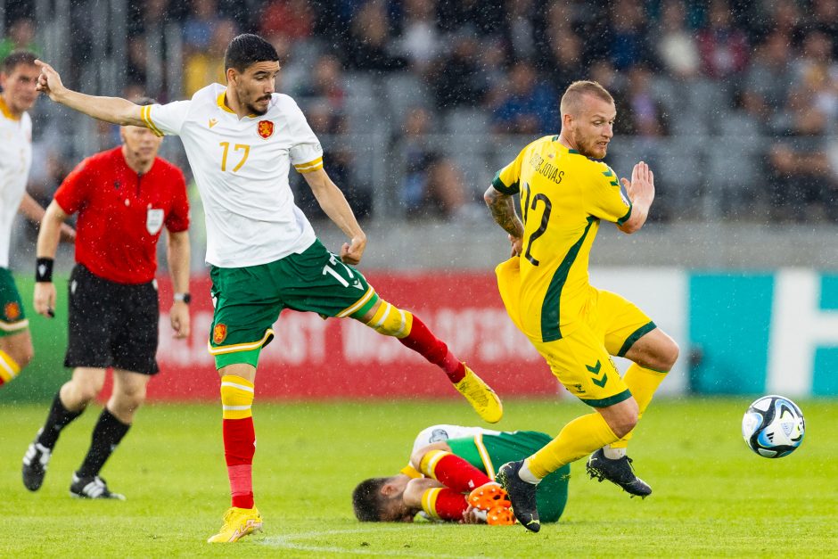 Lietuvos futbolininkų laukia neįveikti varžovai