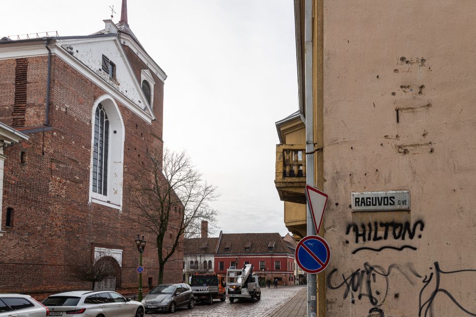 Kauno Senamiestyje – gatvių tvarkymo vajus