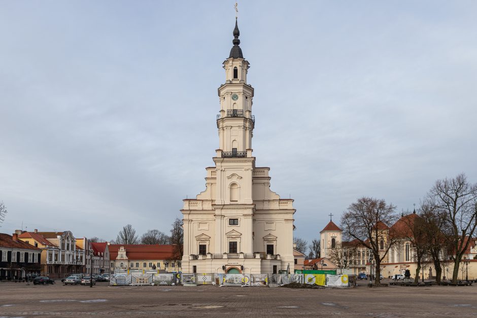 Kauno Senamiestyje – gatvių tvarkymo vajus