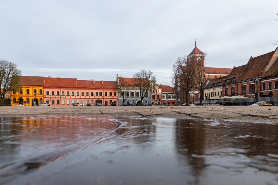 Kauno Senamiestyje – gatvių tvarkymo vajus