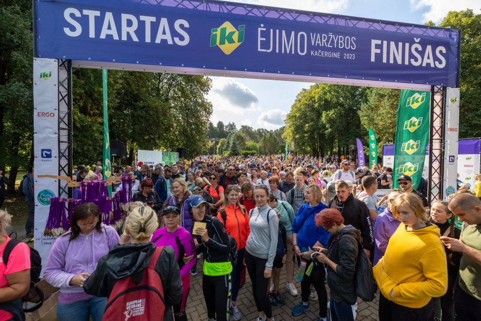 Pirmąjį rudens savaitgalį Kačerginė tapo ėjikų sostine