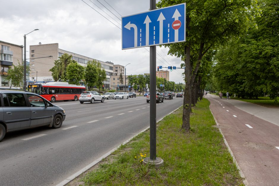 Niršta dėl pertvarkų Savanorių prospekte: kada tai baigsis?