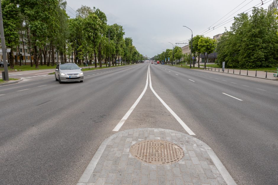 Niršta dėl pertvarkų Savanorių prospekte: kada tai baigsis?