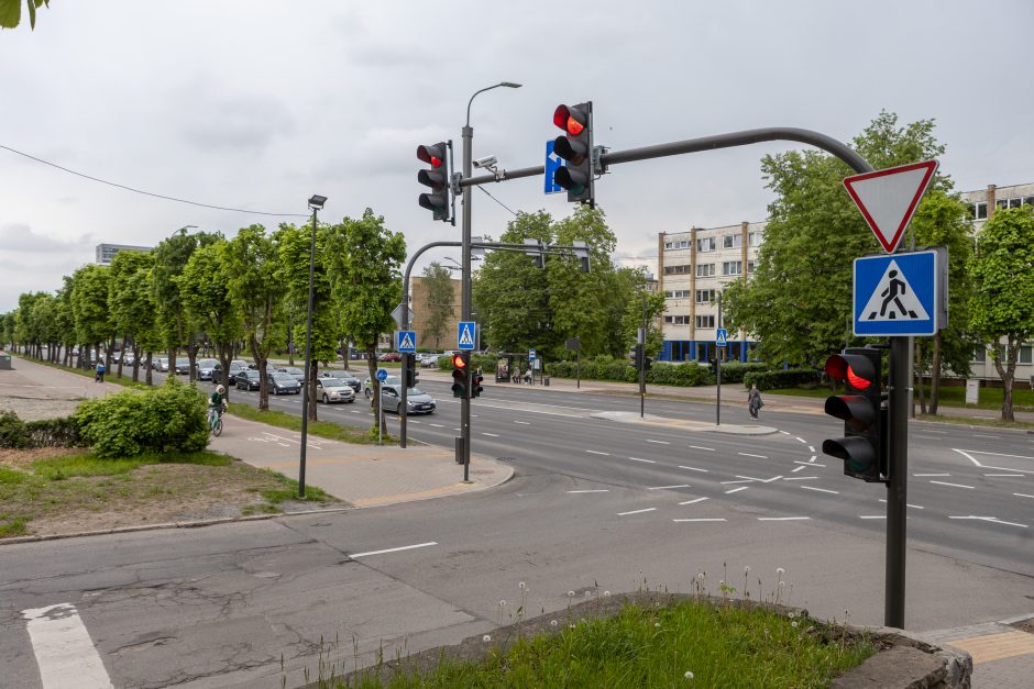 Niršta dėl pertvarkų Savanorių prospekte: kada tai baigsis?