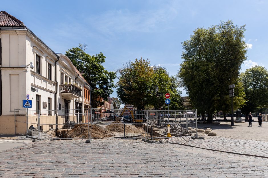 Rotušės aikštėje pluša archeologai: ko ieško?