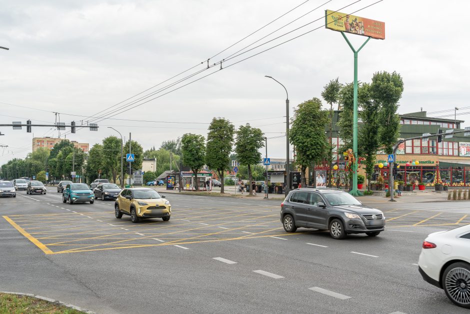 Kauno sankryžose plečiasi korių tinklas