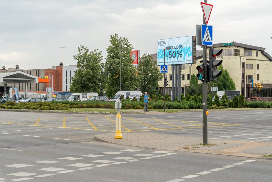 Kauno sankryžose plečiasi korių tinklas