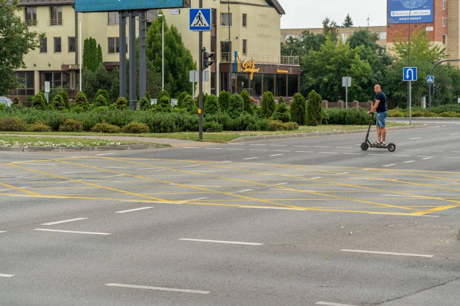 Kauno sankryžose plečiasi korių tinklas