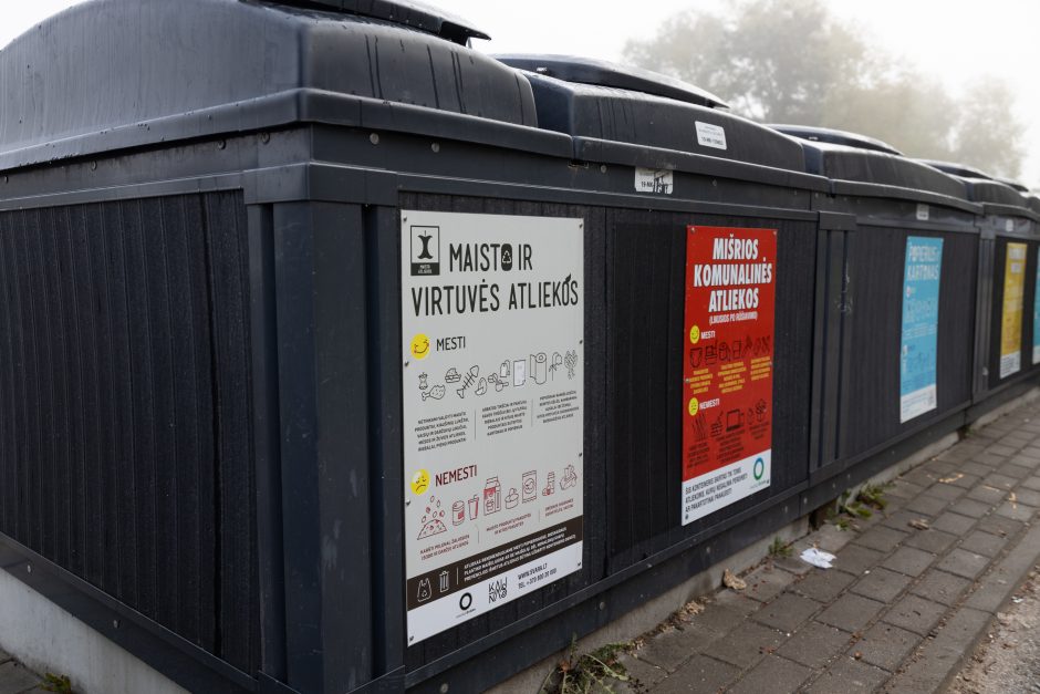 Kauniečiai nerūšiuoja maisto atliekų: tiesiai šviesiai įvardijo, kodėl