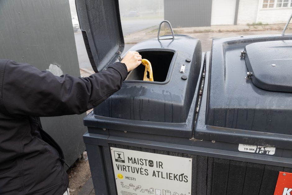 Kauniečiai nerūšiuoja maisto atliekų: tiesiai šviesiai įvardijo, kodėl