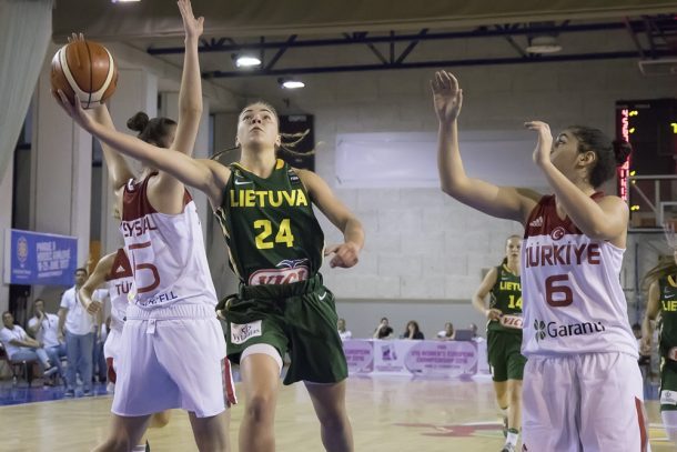 16-metės krepšininkės Europos čempionatą pradėjo pergale