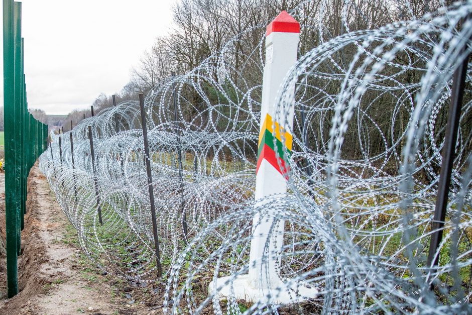 Į Lietuvą iš Baltarusijos neįleista šešiolika neteisėtų migrantų: pasienyje aidėjo šūviai