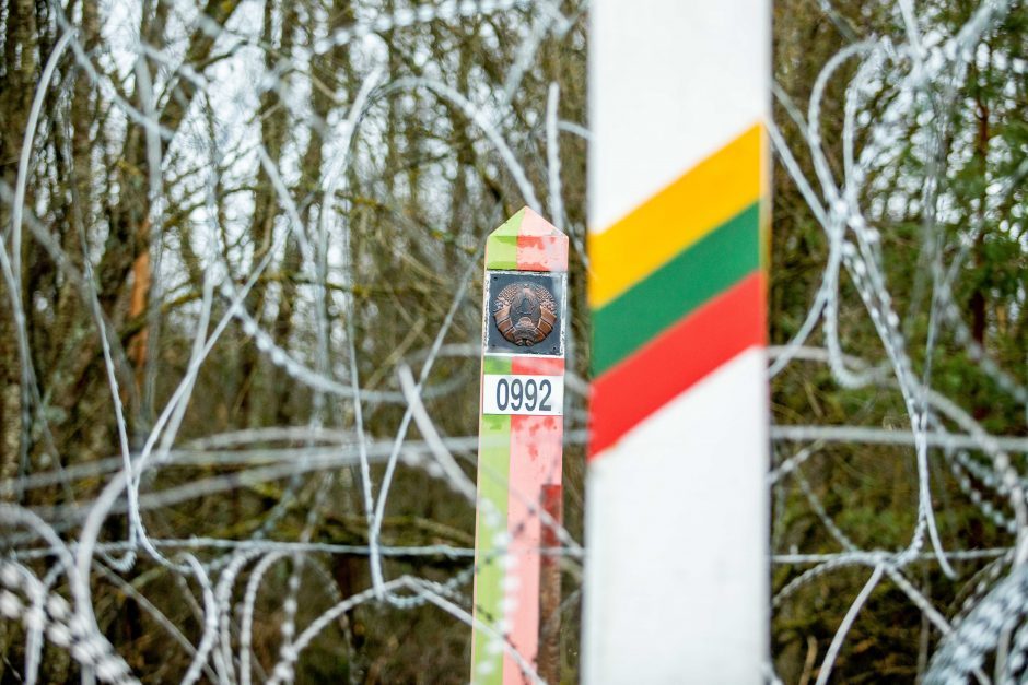 Pasieniečiai apgręžė 20 neteisėtų migrantų iš Baltarusijos