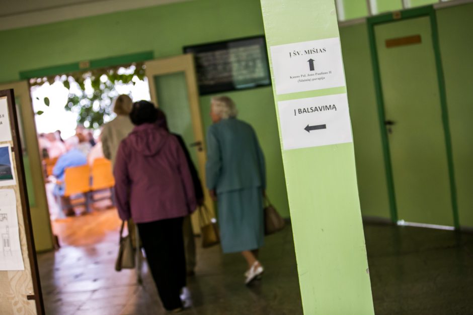 Kauno miesto ir rajono gyventojai balsuoja referendume