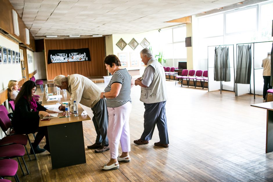 Kauno miesto ir rajono gyventojai balsuoja referendume