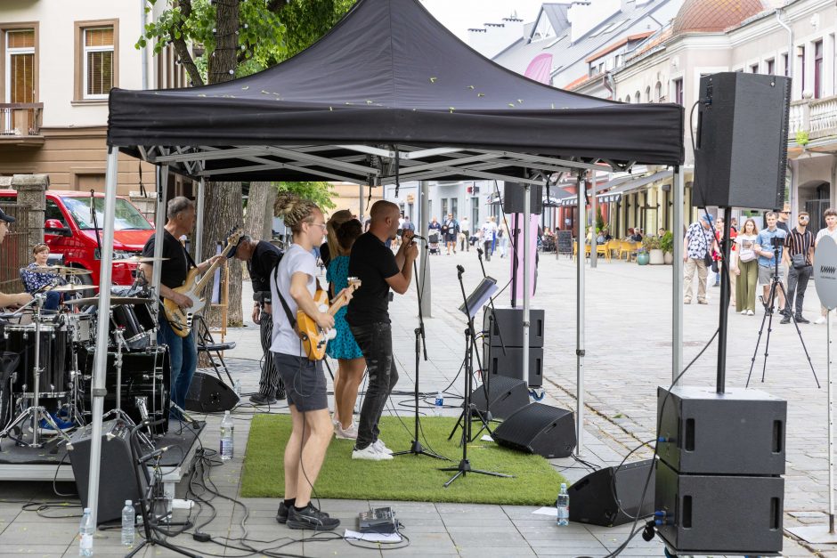 Skambanti diena: Kauno senamiestį tvindo muzika