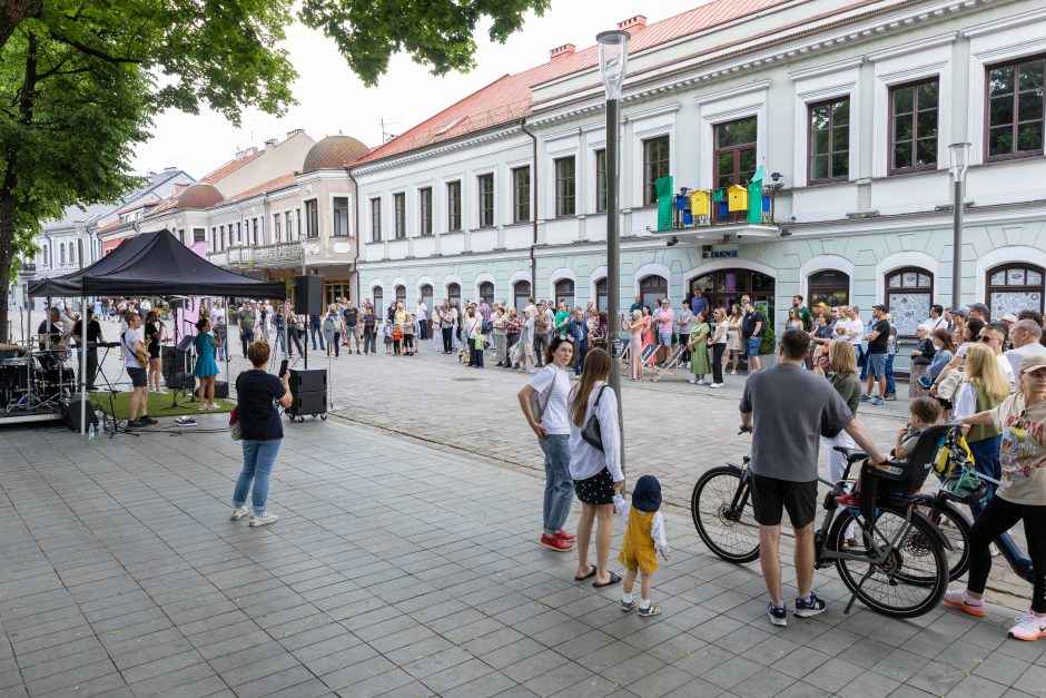 Skambanti diena: Kauno senamiestį tvindo muzika