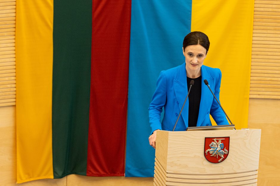 Ukrainos Aukščiausiosios Rados Pirmininkui Ruslanui Stefančukui įteikta A. Stulginskio žvaigždė