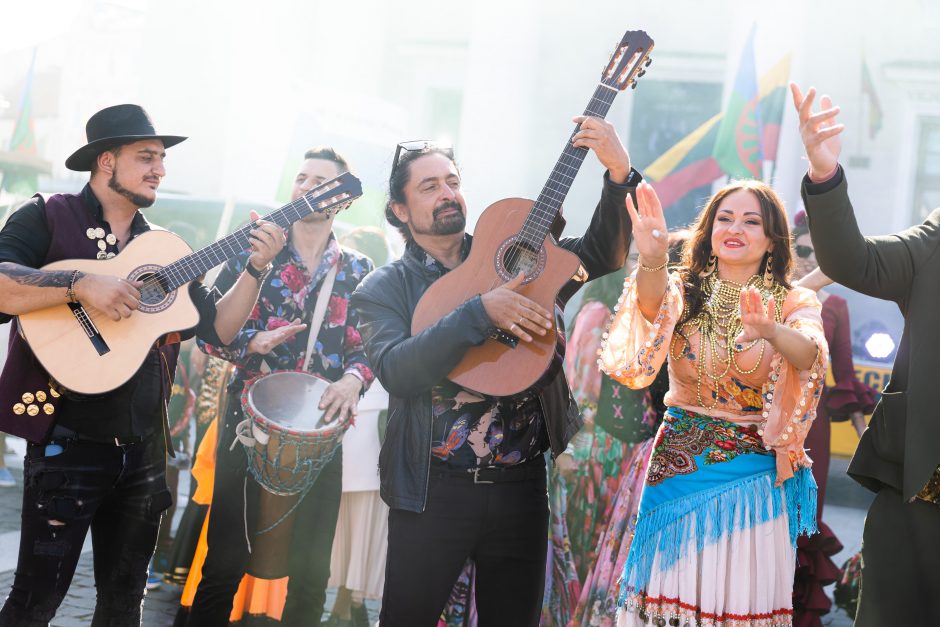 Vilniuje vyko romų festivalio „Gypsy Fest“ eisena