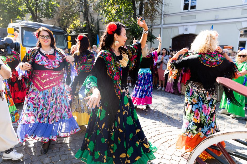 Vilniuje vyko romų festivalio „Gypsy Fest“ eisena