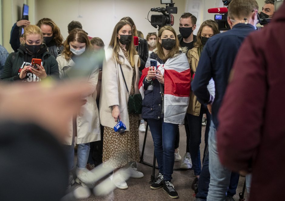 Baltijos šalių vadovai pasmerkė priverstinį lėktuvo nutupdymą Minske