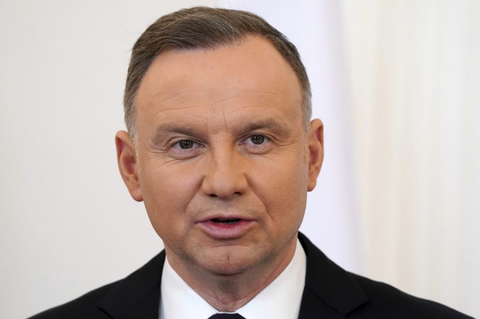 Lenkijos prezidentas atvyko oficialaus vizito į Latviją