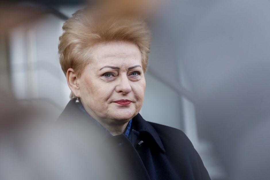 D. Grybauskaitė apie J. Šiugždinienės išlaidas: tokių situacijų prie manęs nebūtų