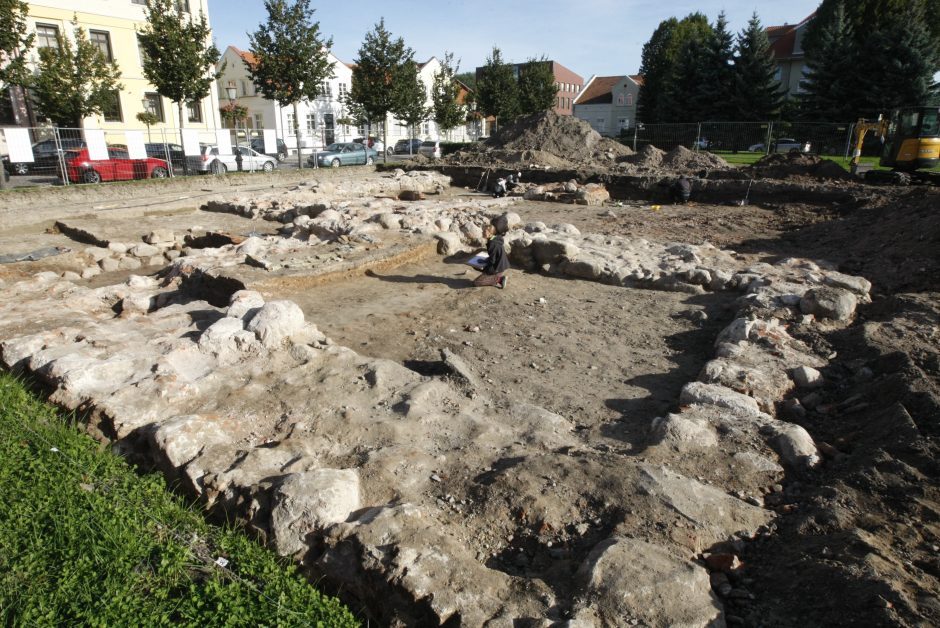 Šv. Jono bažnyčios vietos Klaipėdoje archeologiniai tyrimai truks dar porą metų