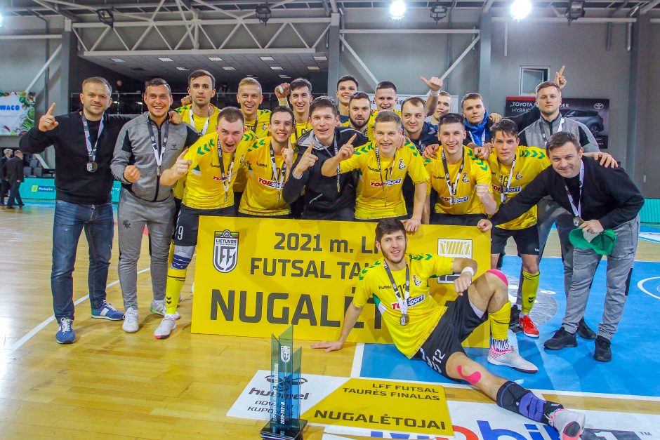 Salės futbolo lyderių metraštyje – nauji įrašai